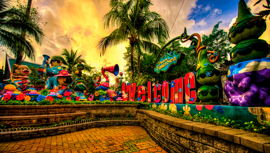 Phuket Fantasea парк развлечений